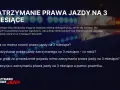 Zatrzymanie prawa jazdy na 3 miesiące to poważna sprawa. Dowiedz się, za co można je stracić i jak je odzyskać.